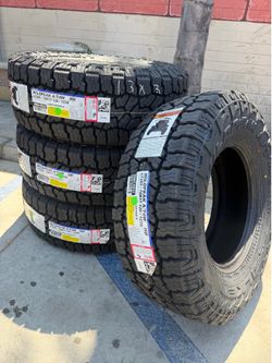 LT285/70/17 FALKEN WILDPEAK AT4W 10PLY LOAD RANGE E 🔥 / 4 NEW TIRES INSTALLED ✅