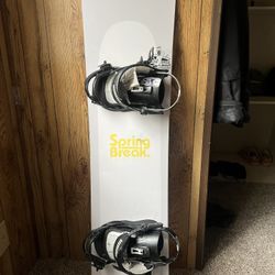 Spring break Slush Slasher Snowboard 