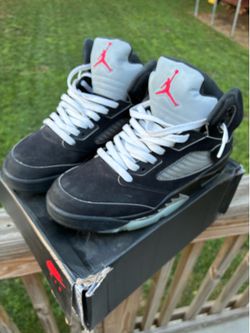 Jordan 5 black mattalic