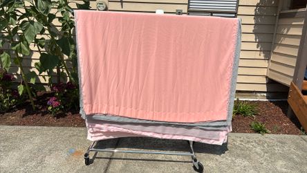 Fabric curtain panels