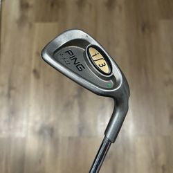 Ping I3 9 Iron Green Dot Stiff Flex Steel Shaft Right Hand RH Golf
