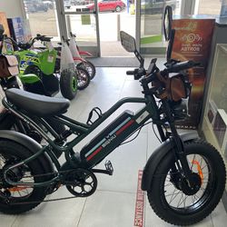 BigNiu Electric Bicycle 2,000watts! Finance For $50 Down Payment!!