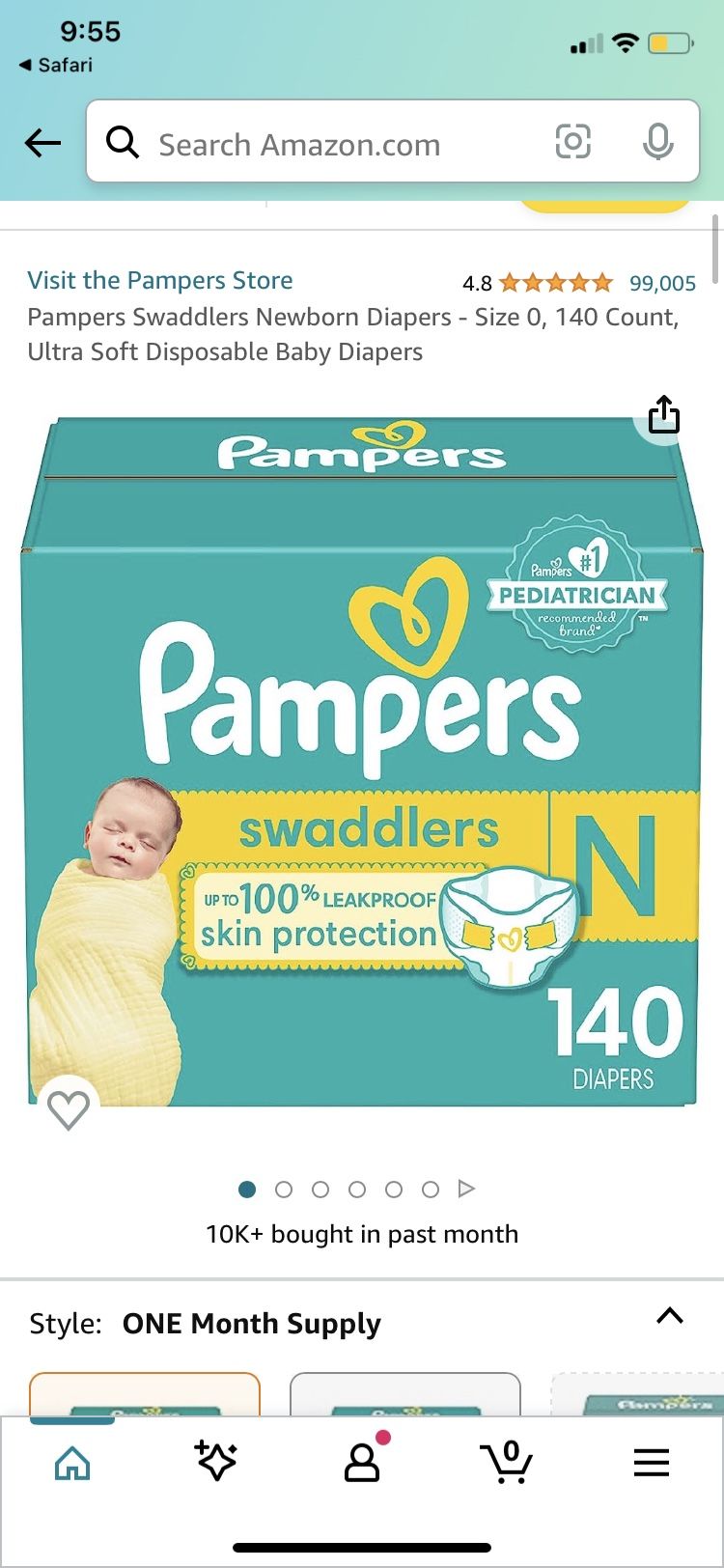 Newborn Diapers 