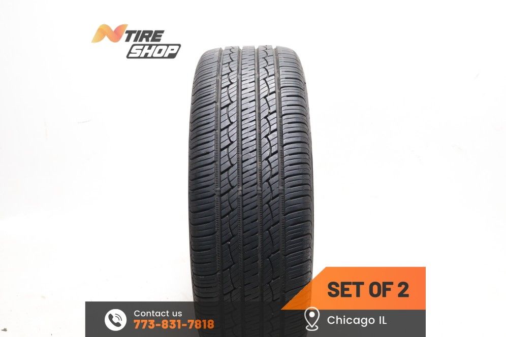 Set of 2 Used 9/32 215/60R16 95H Continental ControlContact Tour A/S Plus