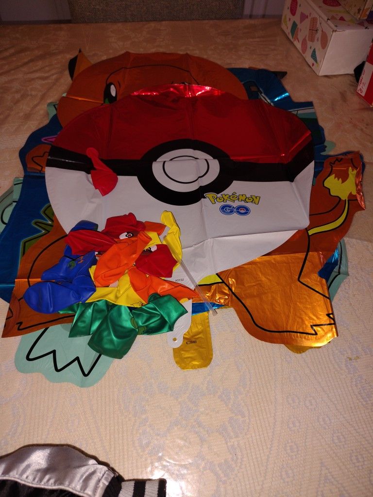 Pokemon Balloons 