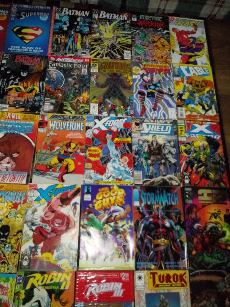 Comic books total 43 $20.00