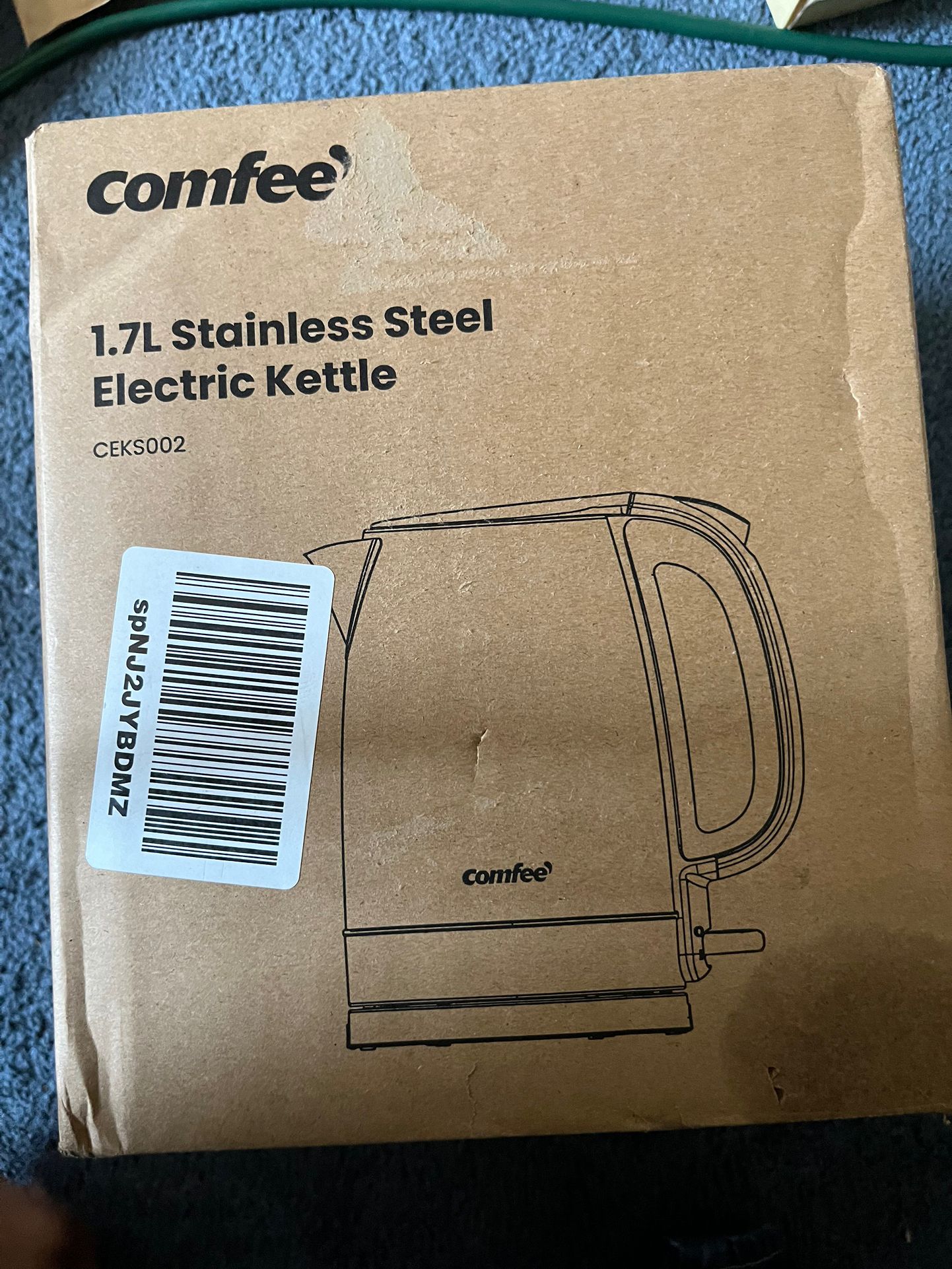 Stainless steel electric kettle