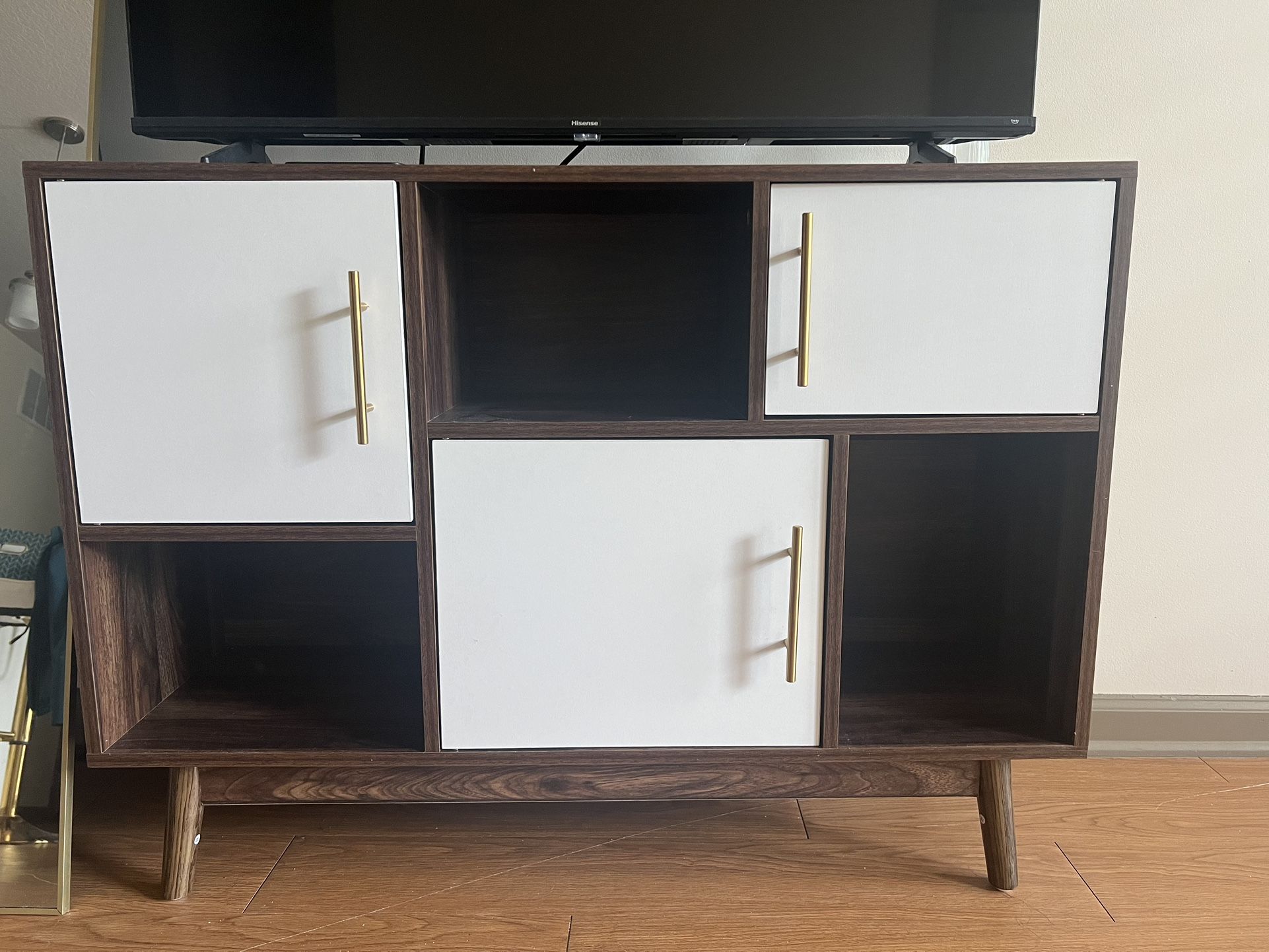 MOVE OUT SALE! TV Stand Bookcase Storage Cabinet