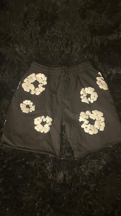 Denim tear shorts