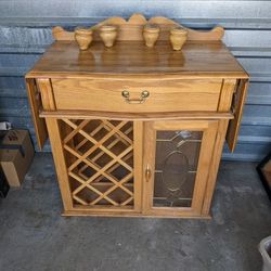 Buffet table and bar