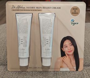 Dr. Althea 345 Relief Cream Duo Set 50ml x 2 Day & Night Moisturizer NEW SEALED