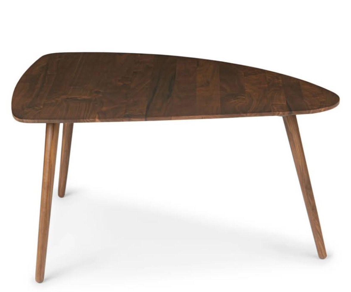 Amoeba 35" Coffee Table - Walnut