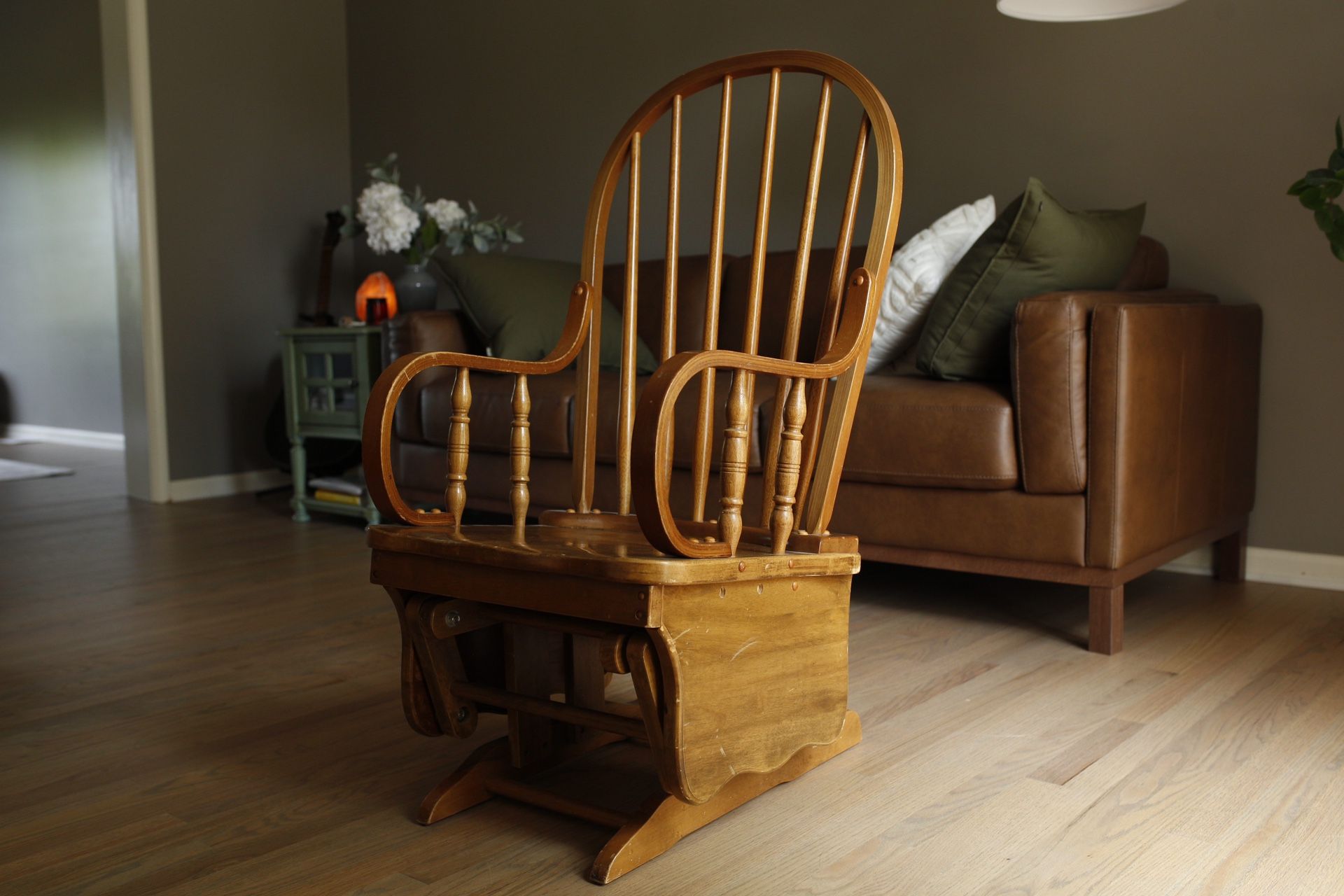 Vintage Glider Rocking Chair