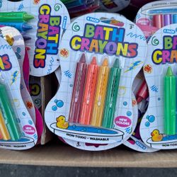 Bath Crayons 4 Pack Box Of 72 For $20