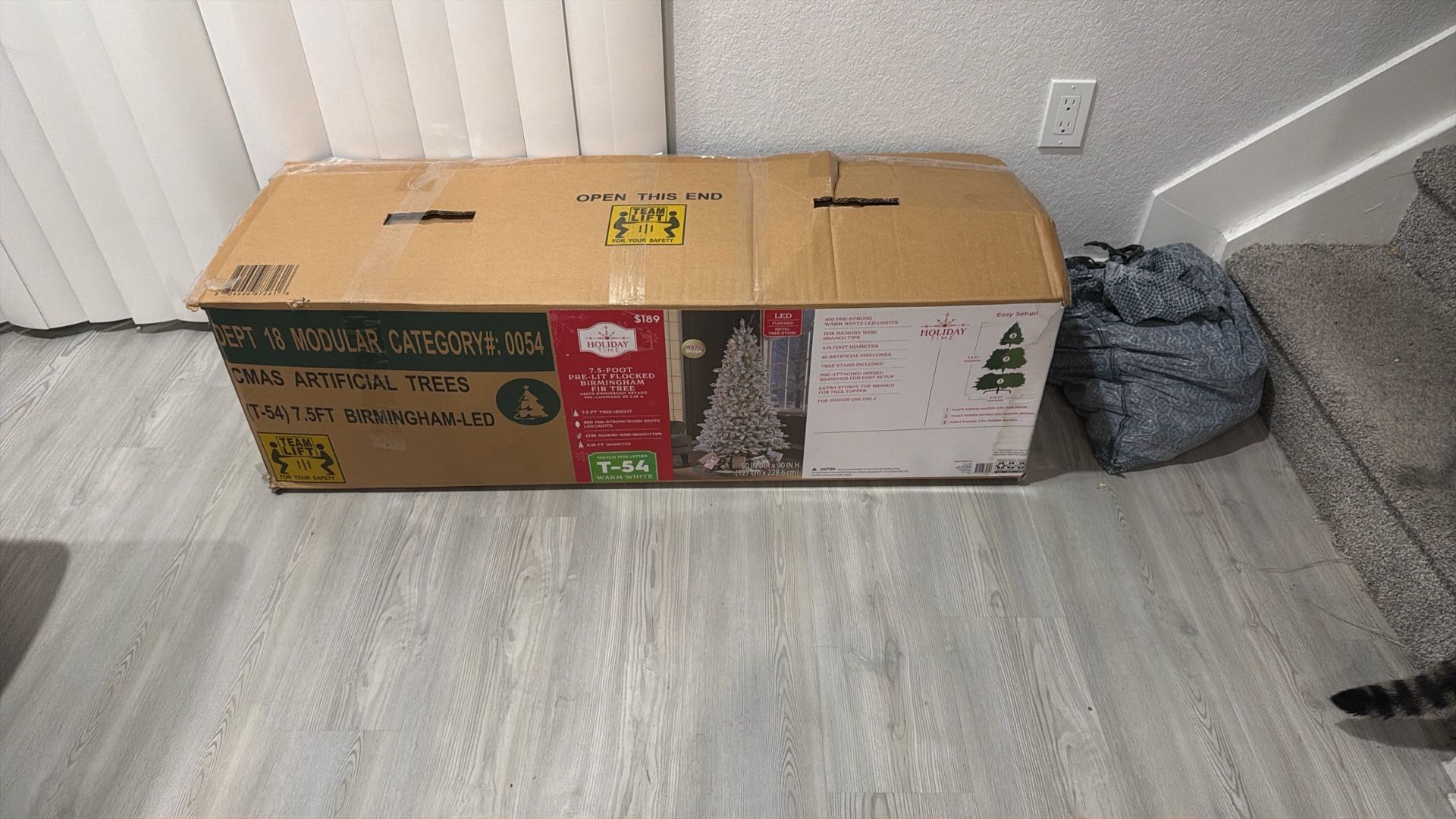 White Frosted Christmas Tree