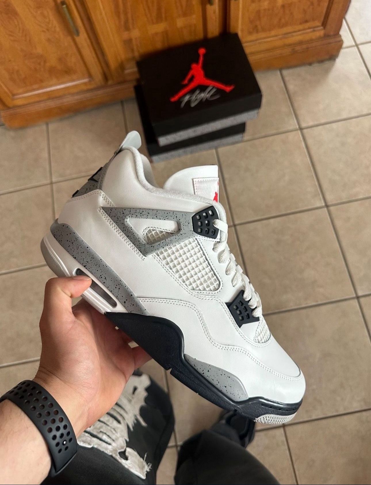 Jordan 4 White Cement 2025