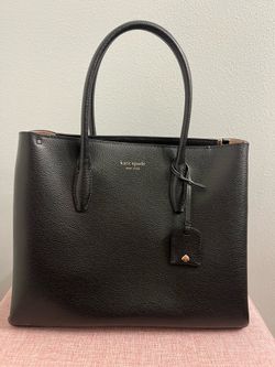 Kate Spade Handbag Women's Eva Medium Zip Top Satchel Black