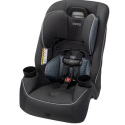Cosco Kids Easy Elite Slim All-in-One Convertible Car Seat, Infant to Toddler, Unisex, Grey Glyphs