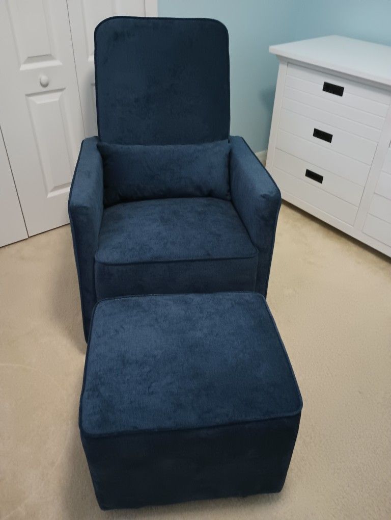 Davinic Swivel &Glider& Ottoman