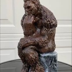 The Bigfoot Thinker Statue
