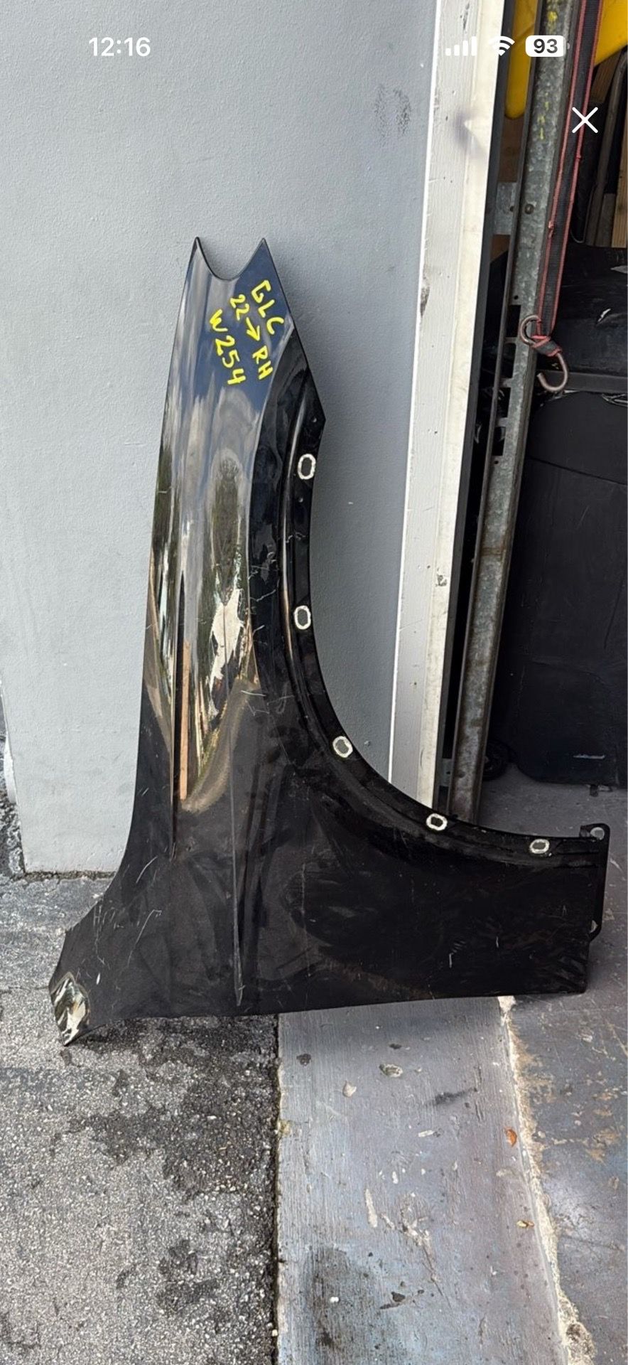 Mercedes. Benz GLC. 23 fender. Rh oem