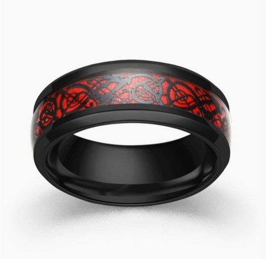 New Mens Tungsten Ring