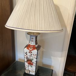 Vintage Hand painted Lamp 