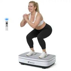 MERACH Vibration Plate Exercise Machine, Whole Body Shake Plate Exercise Machine with Remote Control