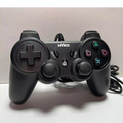 Nyko Core Wired PlayStation 3 Controller Black PS3 USB 83069-U18 TESTED