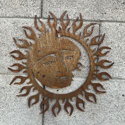 Nice metal sun