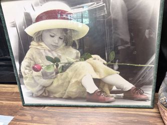 Boy and girl picture frames