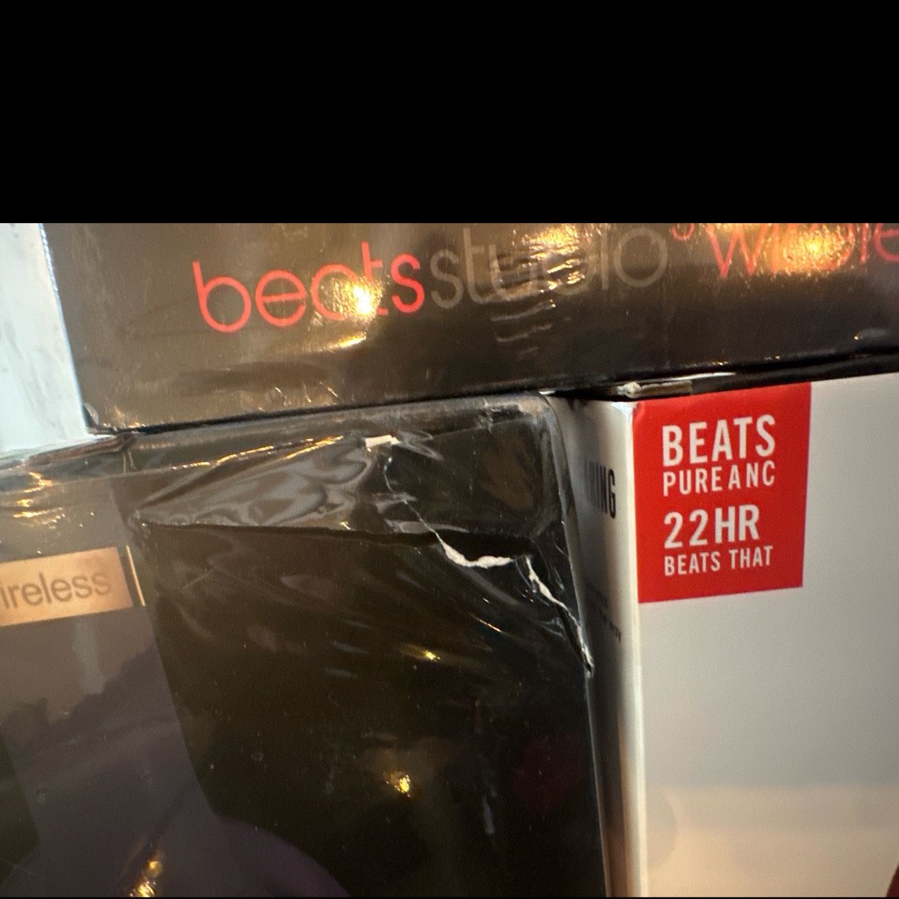 Dre Beats Studio Gen 2, Noise Cancellation, Unopened Damaged Boxes, Opened 2 For My Kids & They’re In Perfect Condition!