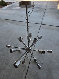 Sputnik Chandelier, includes bulbs