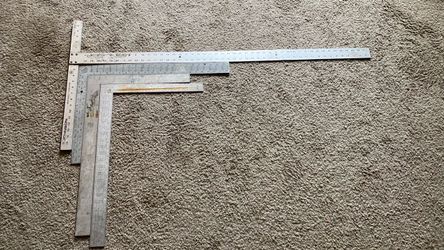 Framing squares - carpenter’s squares