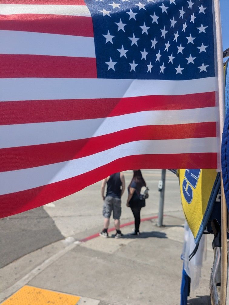 American Flags Handheld