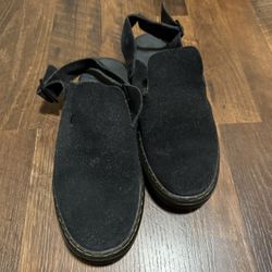 Doc Marten Suede Leather Clogs
