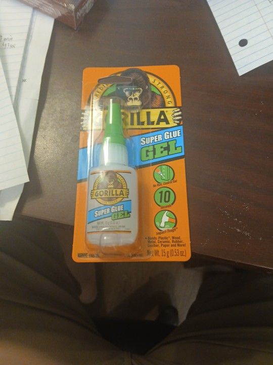 GORILLA SUPER GLUE GEL LOT OF 5