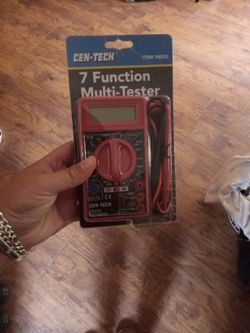 Cen Tech 7 Function Multi Tester