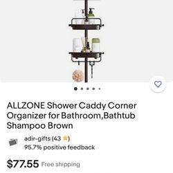ALLZONE Brand New Shower Caddy 