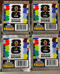 50 Panini packs 350 stickers