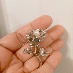 Vintage Flower Brooch