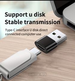 New USB-C to A Adapter  . ( price for both  ) ...