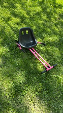 Hover board seat attachment