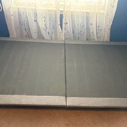 Twin Adjustable head and foot bed frame with remote from Gardner White