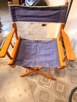 Wood/canvas Directors Chair