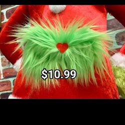 Grinch Hair Bow