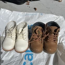 Nautica Toddler Boots & Josmo White Boots 