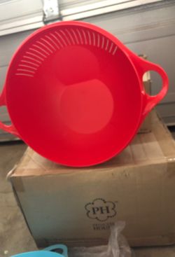 Coladeras topperware 8 cada una