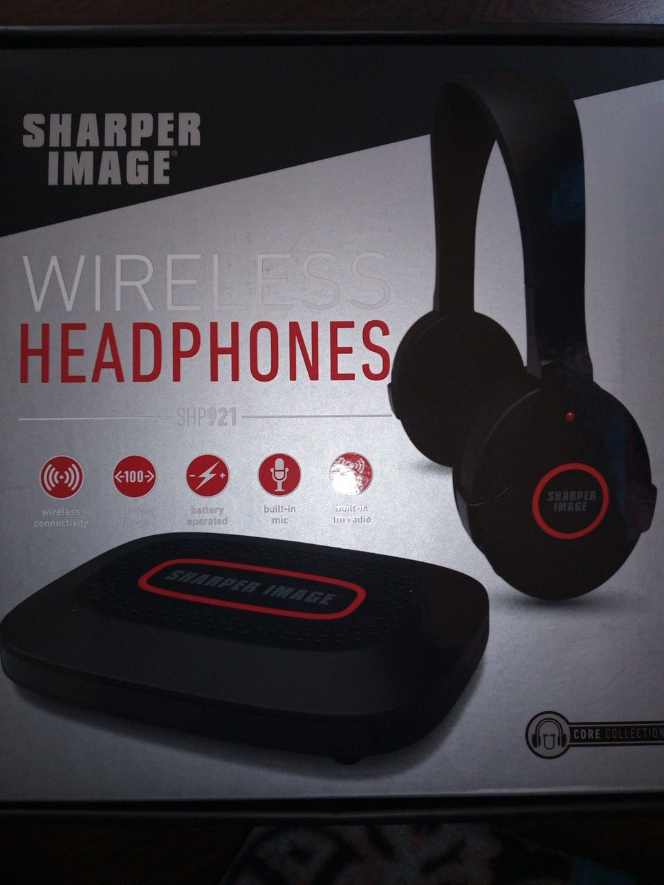 Shaper Image Wireless Headphones New