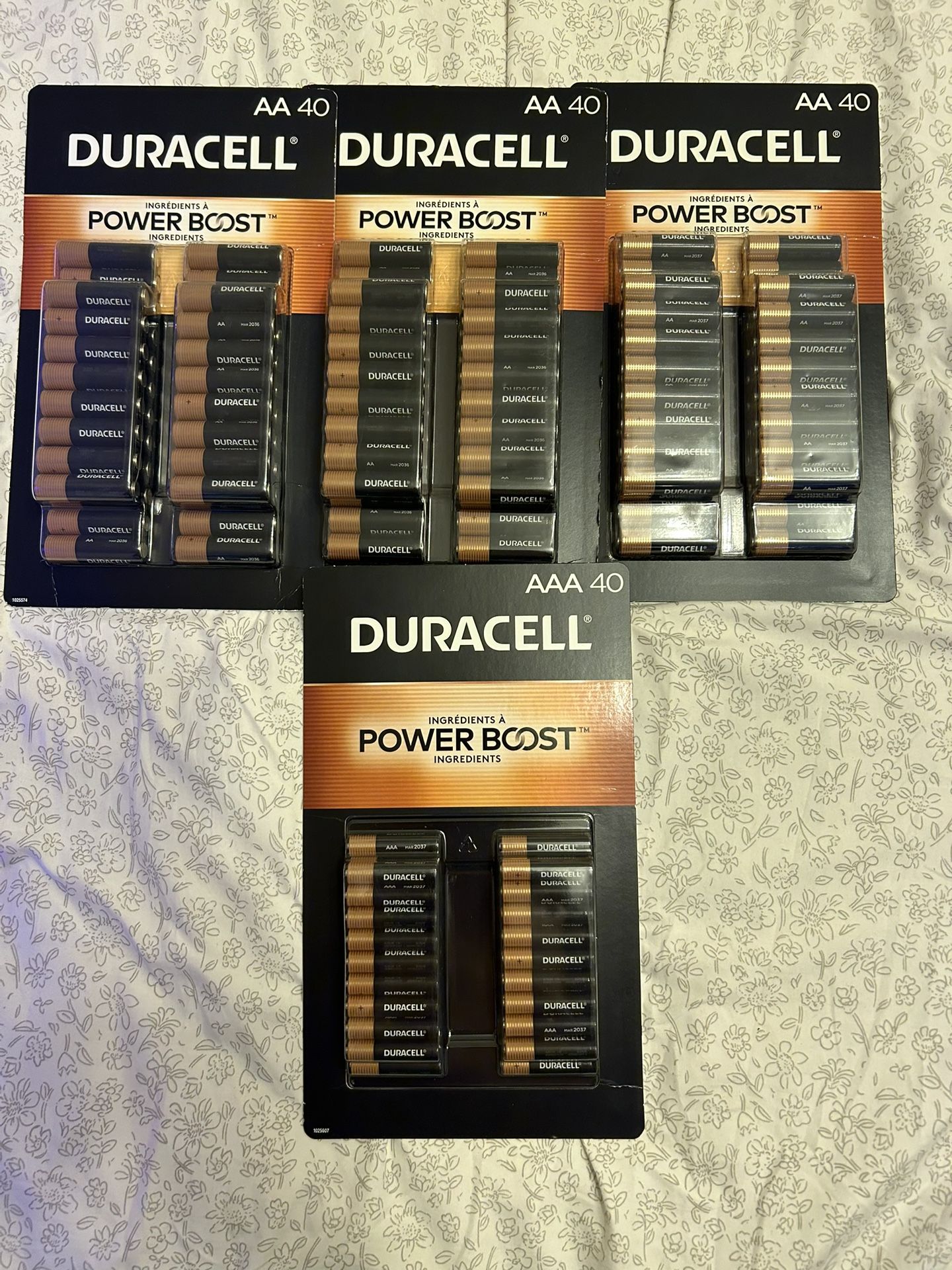 4 Pack Battery Bundle π